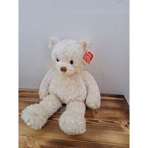 GUND "Dunley" Ivory‎ Teddy Bear Plush Toy 15266 With Tag 12" Tall Display